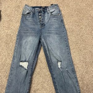 Fashion Nova high waisted jeans